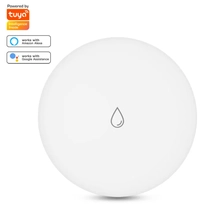 Cina Detektor Kebocoran Air Tuya IP67 110dB Alarm Sensor Air Pintar Nirkabel Alexa Google Detektor Banjir Cerdas pabrikan