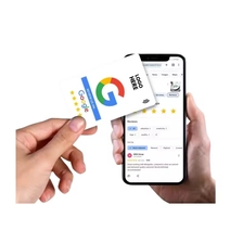China Custom Printing 13.56MHz Smart Rfid PVC Card Instantly Connects to IG Page Instagram Handle NFC Card manufacturer