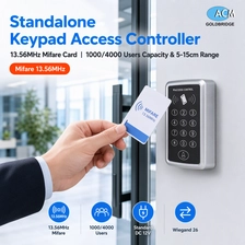 Tsina 12V 24V Plastic 13.56MHz Smart IC Card Keypad Access Controller 1000 4000 Users Door System Direktang Pabrika Pakyawan Bulk ODM Manufacturer