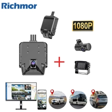 Čína Richmor Hot Selling NEW 4G Road 2CH 1080p Dashcam Mdvr Forward Facing and Cabin Camera - COPY - paau8w výrobce