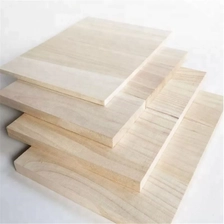 China Hoogwaardige gebleekte Paulownia Solid Wood Furniture Board fabrikant