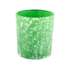 China light green empty candle jars for candle making wholesale manufacturer