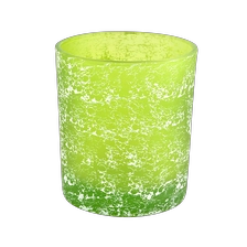 China hot sale luxury glass candle jars with home decorative manufacturer