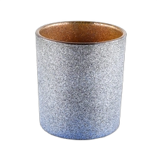 China Wholesale Round Bottom Candle Jars Frosted Matte Candle Vessels manufacturer