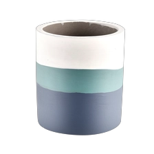 China Concrete Ceramic Candle Jar Candlestick For Birthday Party Dining Customized manufacturer
