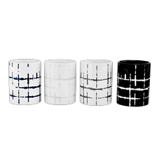 China 400ml Cylinder Ceramic Candle Vessels 10oz 12oz Ceramic Vessel for Candle Making manufacturer