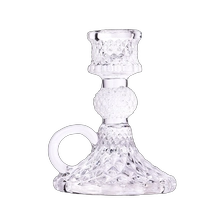 China Luxury High Quality Glass Candlestick Wholesale manufacturer