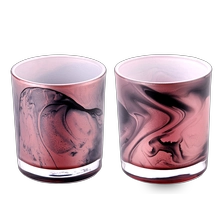 China Customized Empty Glass Candle Vessels Wholesale manufacturer