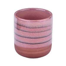 China 10 oz ceramic glass candle jars candle containers with home decor manufacturer