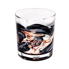 China Unique Decorative Empty Glass Candle Jars 300ml 8oz Glass Candle Vessels manufacturer