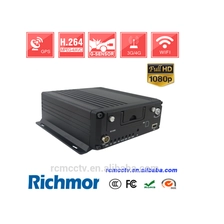 Čína Free server software 4 channels 720p AHD camera mdvr mobile security support ACC delay for record after power off výrobce