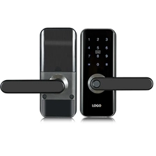 China Fechadura eletrônica comercial com senha, cartão RF recarregável USB, fechadura inteligente para porta de hotel fabricante