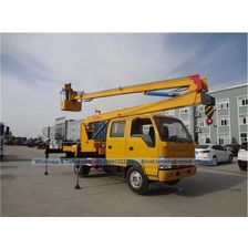 Китай Isuzu 100p двойной кабины 12-16 м воздушная платформа Рабочая грузовик производителя