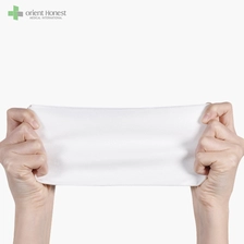Chine 20 * 20 cm jetable 100% coton visage serviette HUBEI usine avec CE fabricant