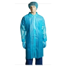 Cina Cappotto da laboratorio non tessuto con velcros produttore