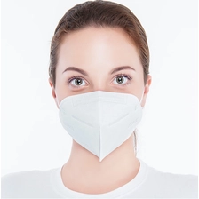 China Wegwerp non-woven KN95 opvouwbaar half gezichtsmasker voor zelfgebruik fabrikant