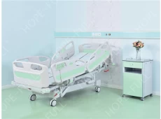 中国 符合CE标准的医疗电动翻身床行动不便者病床 制造商