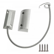 China Overhead Metal Wired NC Or NO  Door Magnetic Contact Sensor For  Access control And Burglar Alarm system manufacturer