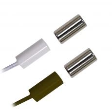 porcelana Sensor de contacto de puerta normalmente cerrada con cable de forma redonda, sensor de contacto de interruptor magnético empotrado fabricante