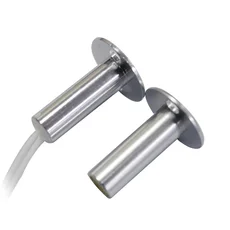 China Alloy-Al Material Shell Recessed Mounted Magnetic Door Sensor Contact Switch Alarm Sensor EB-143 manufacturer