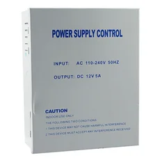 China SMQT metal box DC 12V 5A switch power supply EA-32B for single door access control system manufacturer