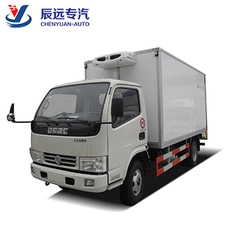 China Sales around 3 tons refrigerator trucks by diesel mobile cold room trucks supplier manufacturer