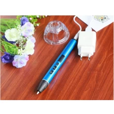 China Best quality slim 3D drawing pen connect to power bank US/EU/UK/AUS adpter plug with USB cable manufacturer