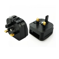 China Clamshell 13A Schuko European To UK Plug converter Adapter SE-SCP manufacturer