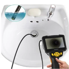 Cina Fotocamera endoscopio a doppia lente HD con display IPS per l'ispezione delle fogne del tubo produttore