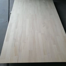 China Wholesale Solid Pure Paulownia Edge Glued Laminated Wood Timber Finger Joint Board manufacturer