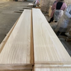 China Wholesale custom size paulownia AA grade solid wood board paulownia board manufacturer