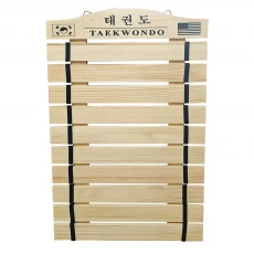 China Taekwondo belt shelf in Mongolica Scotch Pine manufacturer manufacturer