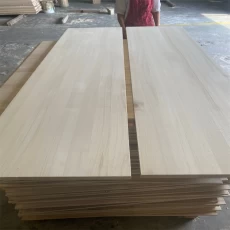 China Russian poplar edge glued panels with good price and nice color for furniture and coffin making boards manufacturer