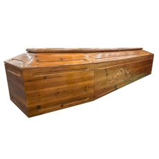Trung Quốc Trung Quốc Sản xuất tang lễ dành cho người lớn bằng gỗ vân sam Hỏa táng quan tài theo phong cách châu Âu mới với lớp hoàn thiện bằng nhung có độ bóng cao và nhà cung cấp chạm khắc truyền thống nhà chế tạo