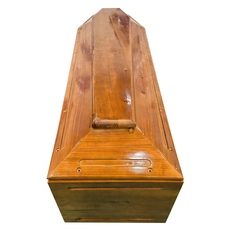 Trung Quốc Nhà tang lễ dành cho người lớn Trung Quốc Sản xuất gỗ vân sam nguyên khối Hỏa táng quan tài theo phong cách châu Âu mới với sự hoàn thiện bằng nhung có độ bóng cao và nhà cung cấp chạm khắc truyền thống - COPY - 9ghdg2 nhà chế tạo