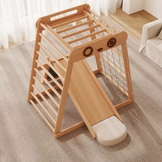 Trung Quốc Bộ leo núi hình tam giác bằng gỗ Đồ chơi leo núi cho trẻ mới biết đi bằng gỗ có thể gập lại có tay cầm nhà chế tạo