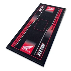 Китай Custom Anti-Slip Motorcycle Floor Mat with Logo Tufted Braided Square Pattern PVC Rubber Bottom for Home Office Outdoor Parking - COPY - jp0lht производителя