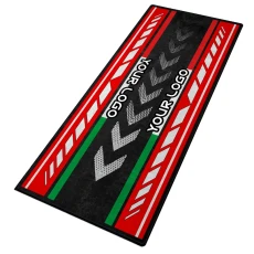 중국 Custom Nylon Pit Mat for Motorcycle Garage Modern Washable Cut Pile Rug Easy Clean for Off-Road Adventures Novelty Design - COPY - l98isl 제조업체