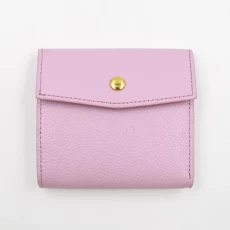 Chine Fabricant de portefeuille en cuir rose-fournisseur de sac à main en cuir pour femme-portefeuille simple et mince pour femme fabricant