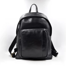 China Men Big space men leather backpack-Tamponato leather backpack factory manufacturer