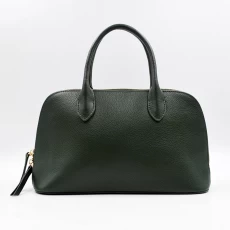 China Italy fashion lady tote bag factory-Genuine lady leather tote bag man made in Italy manufacturer