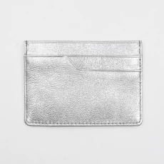 China Silver credit card holder-Fashion credit card holder case-credit card manufacturer