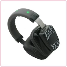 China RF-609 Hoge kwaliteit stille Disco-hoofdtelefoon LED-licht voor activiteit en feest fabrikant