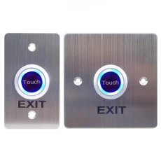 China 2020 SMQT Door release infrared touch to exit button access control push switch button manufacturer