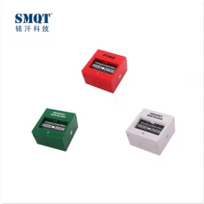 China ABS fireproof break glass fire alarm push button for safety door/escape door fabricante