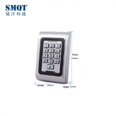 China EM 125Khz/13.56Mhz rfid digital access control keypad for apartment manufacturer