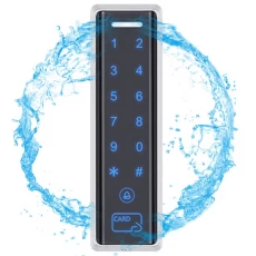 China IP 67 waterproof door access control card reader compatible with many types of 13.56MHz RFID cards manufacturer
