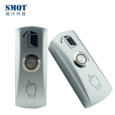 China Metal Zinc alloy access control door release exit button with LED back light manufacturer