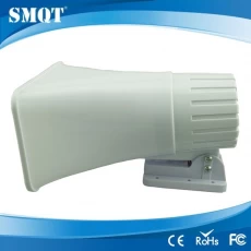 China Cor branca com fio sirene do alarme elétrico do fabricante Shenzhen alarme de sirene fabricante
