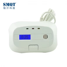 China Wired Type CE Approved Gas CO Detector For Home Security Alarm System manufacturer